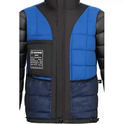 Куртка Viking Fishing Yeti L 150g 6K к:black/blue, Розмір: L, фото , изображение 6